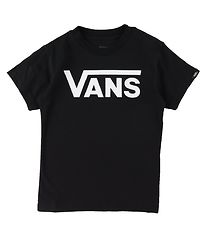Vans T-Shirt - Stad Vans Classic+ - Zwart/Wit