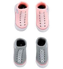 Converse Sokken - 2-pack - Grijs/Roze