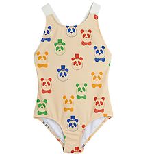 Mini Rodini Swimsuit - UV 50+ - Panda - Beige