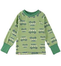 AlbaBaby Blouse - Lets Climb The Trees - Green On The Road