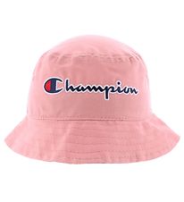 Champion Bucket Hat - Pink w. Logo