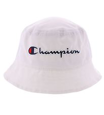 Champion bucket hat - Vit m. Logo