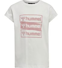 Hummel Stuttermabolur - hmlCaritas - Marsmallow