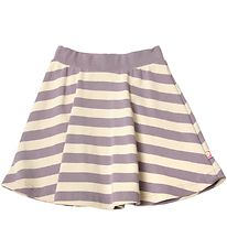 Katvig Rok Paars/Beige Gestreept