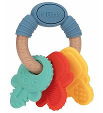 Nuby Bijtring - Hout/Silicone