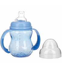Nuby Drinking cup w. Handle and Spout - 240ml - Blue