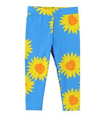 Stella McCartney Kids Badeleggings - UV50+ - Bl m. Gul