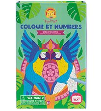 Tiger Tribe Colouring Set - Colour Town Numbers - The Tropics