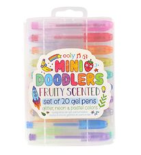 Ooly Stylos - 20 pices - Gel - Mini Doodlers - Multicolore