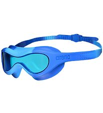 Arena Swim Goggles - Spider Kids Mask - Light Blue/Blue