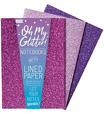 Ooly Notizbcher - 3er-Pack - Oh My Glitter! - Amethyst/Rhodolit