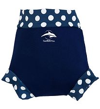 Konfidence Swim Diaper - UV50+ - Nappy E- flex - Navy Polka