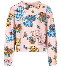 Moschino Sweatshirt - Rosa m. Tryck