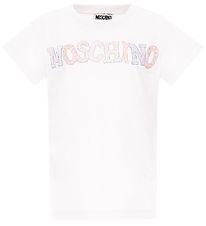 Moschino T-paita - Valkoinen, Logo