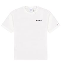 Champion Fashion Stuttermabolur - Hvítt