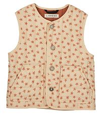 Liewood Thermovest - Paros - Floral/Sea Shell Mix