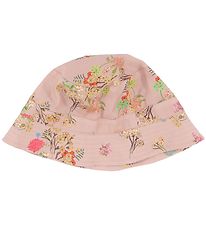 Christina Rohde Bucket Hat - Beige w. Flowers