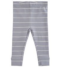 Sofie Schnoor Leggings - Röndótt - Stone Blue