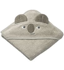 Liewood Hooded Towel - 70x70 cm - Albert - Mist w. Koala