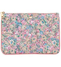 Fan Palm Toiletry Bag Bag - Clutch - Rosie Flower