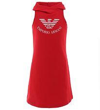 Emporio Armani Dress - Red w. Logo