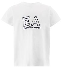 Emporio Armani T-shirt - White w. Print
