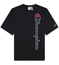 Champion Fashion T-shirt - Black w. Logo