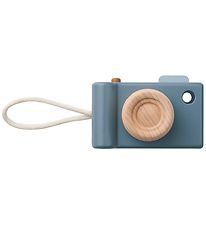 Liewood Wooden Toy - Camera - Michael - Whale Blue Multi Mix