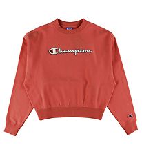 Champion Fashion Sweatshirt - Rot m. Logo