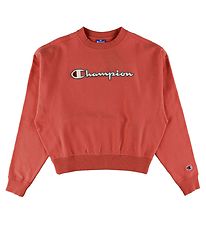 Champion Fashion Sweatshirt - Red w. Logo