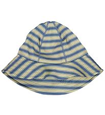 Wheat Bonnet de Bain- UV40+ - Nageoire rouge Stripe