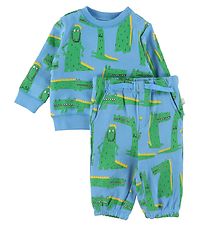 Stella McCartney Kids Sweat Set - Blue w. Crocodiles