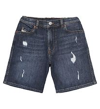 Diesel Shortsit - Pwilloh - Sininen Denim