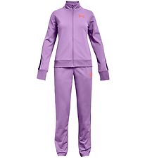 Under Armour Trainingspak - Cardigan/Broek - Levendig Lila