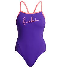 Funkita Swimsuit - Single Strap - UV50+ - Purple Punch