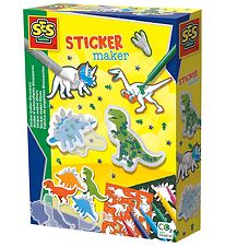 SES Creative Lav Zelfstickerset - Dinosaurussen