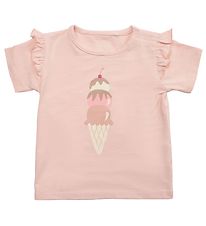 Petit by Sofie Schnoor Stuttermabolur - Rose Blush M. Ís