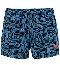 Puma Badeshorts - Blue Combo