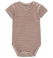 Hust and Claire Romper s/s - Boog - Bamboe - Wortels