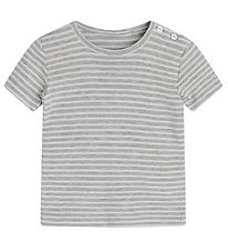 Noa Noa miniature T-Shirt - Kunst Grey Melange