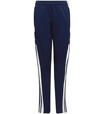 adidas Performance Träningsbyxor - SQ21 - Marinblå m. Vit