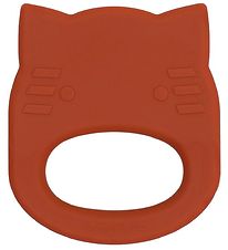 We Might Be Tiny Bijtring - CAT - Silicone - Burnt Orange