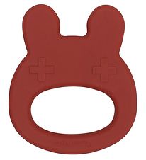 We Might Be Tiny Teether - Rabbit - Silicone - Rust