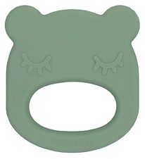We Might Be Tiny Teether - Bear - Silicone - Sage