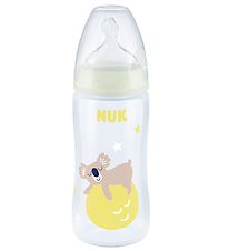 Nuk Feeding Bottle - First Choice + Night - Glow In The Dark - M