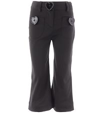 Moschino Trousers - Black w. Hearts