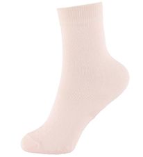 DT Denmark Non-Slip Knee-High Socks - Pointelle - Soft Rose