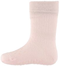 DT Denmark Socks - Non-Slip - Pointelle - Soft Rose