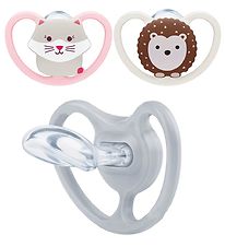 Nuk Pacifiers - Space - 2-Pack - Rose/White