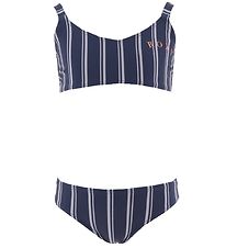 Roxy Bikini - Just Good Vibes - Navy/White Striped